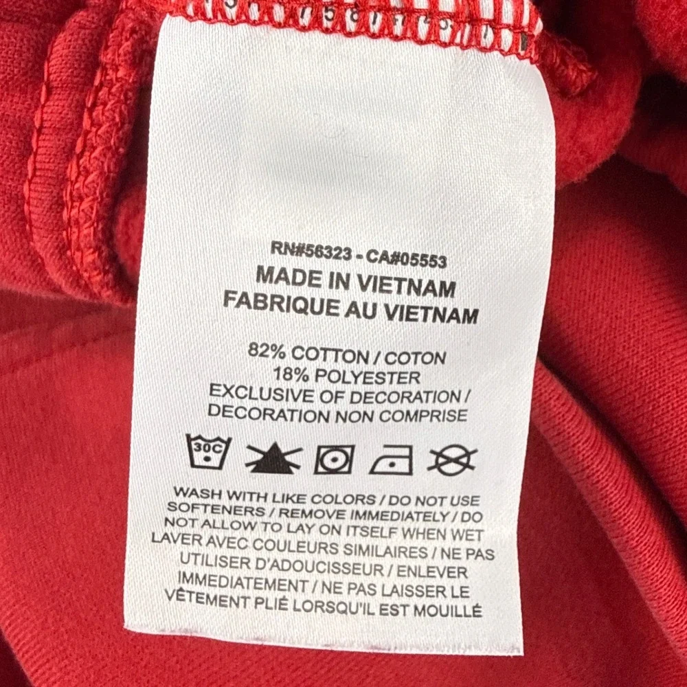 Jordan Sweatpants Mens Large Red Jumpman Fleece Joggers EUC